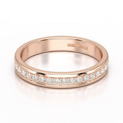 0.46 CT Lab diamond Wedding Band