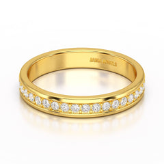 0.46 CT Lab diamond Wedding Band