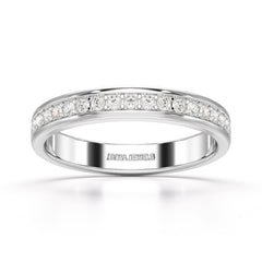 0.46 CT Lab diamond Wedding Band