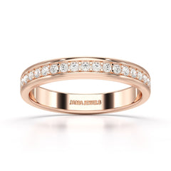 0.46 CT Lab diamond Wedding Band