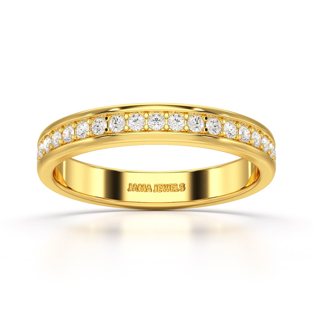 0.46 CT Lab diamond Wedding Band