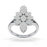 Lab Grown Diamond 0.57 CT Engagement Ring