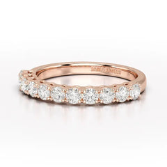 0.8 CT Classic Round Lab Diamonds Engagement Ring - Jama Jewels