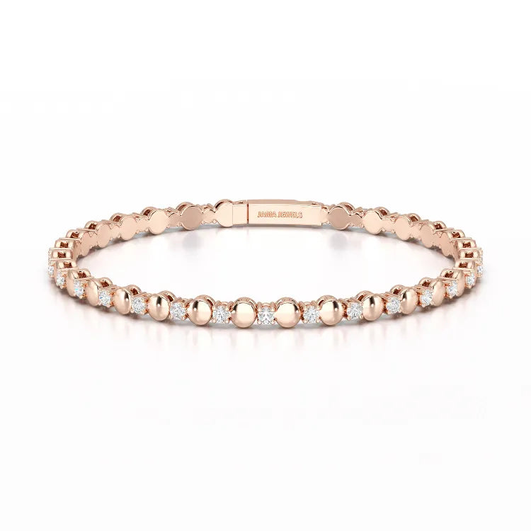 0.95 CT Lab Grown Diamond Bangle