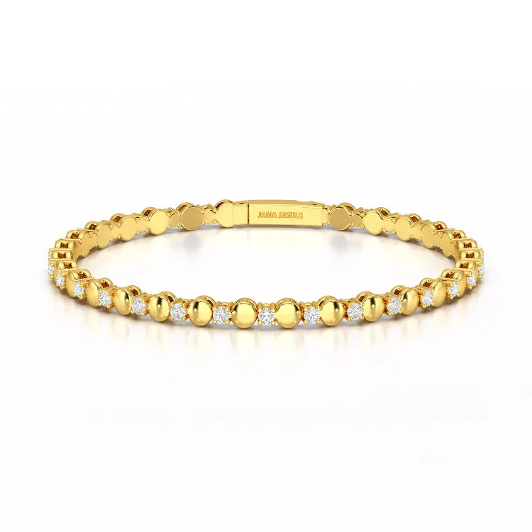 0.95 CT Lab Grown Diamond Bangle