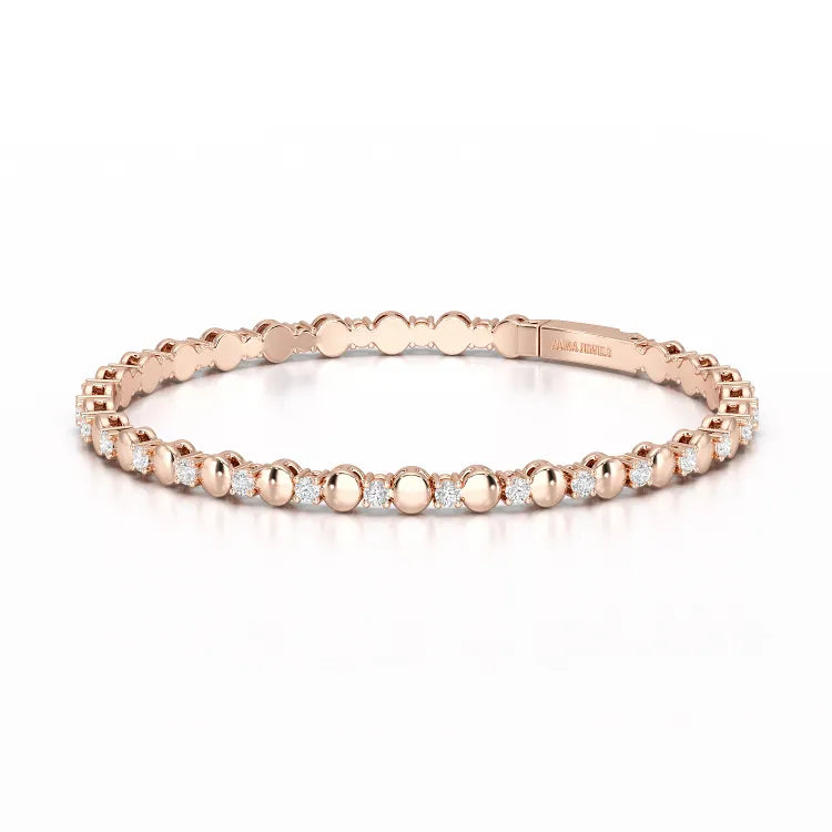 0.95 CT Lab Grown Diamond Bangle