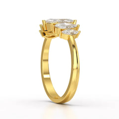 0.98 CT Marquise Lab Diamond Ring