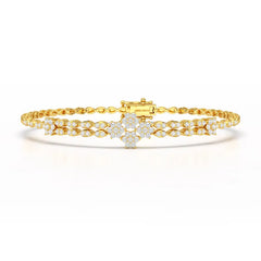 1.12 CT Classic Lab Diamond Designer Bracelet