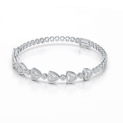 1.14 CT 18KT Lab Diamond Classic Women's Bracelet