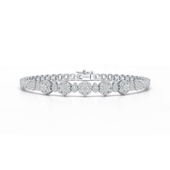 Exquisite 1.15 CT Lab Created Diamond Bracelet