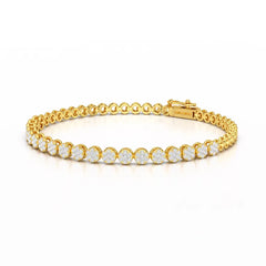 1.29 CT 18KT Lab Diamond Tennis Bracelet