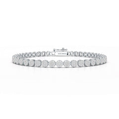1.29 CT 18KT Lab Diamond Tennis Bracelet