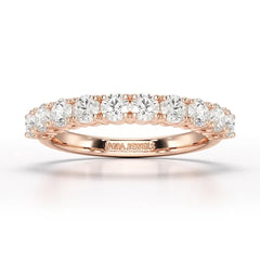 1.2 CT Round Lab Diamonds Engagement Ring - Jama Jewels