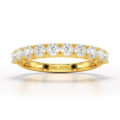 1.2 CT Round Lab Diamonds Engagement Ring - Jama Jewels