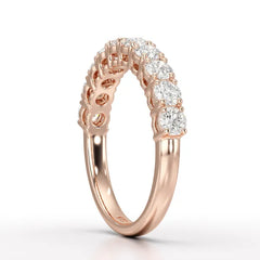 1.2 CT Round Lab Diamonds Engagement Ring - Jama Jewels