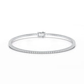 Simple Round 1.48 CT Lab Diamond Bracelet