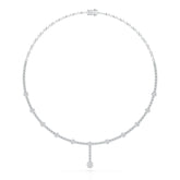 2.57 CT Lab Diamond Drop Necklace
