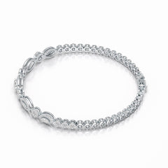 1.7 CT Marquise Cut Diamond Classic Bracelet