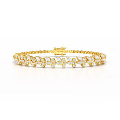 1.95 CT Marquise Cut Diamond Lab Created Bracelet