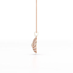 2.33 CT Round Cut Lab Diamond Earring and Pendant Set