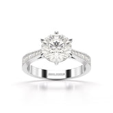 2.48 CT Lab Diamond Solitaire Ring