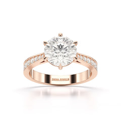 2.48 CT Lab Diamond Solitaire Ring
