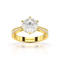 2.48 CT Lab Diamond Solitaire Ring