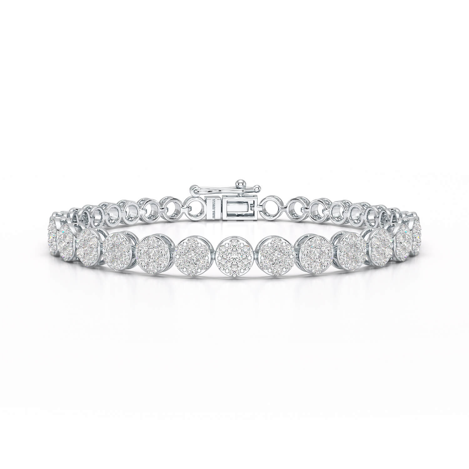 2.49 CT 18KT Lab Diamond Women's Bracelet