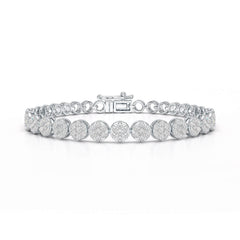 2.49 CT 18KT Lab Diamond Women's Bracelet