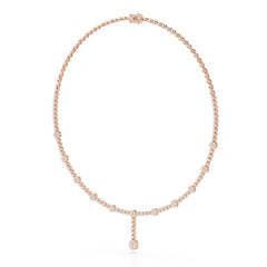 2.4 CT Lab Diamond Drop Necklace