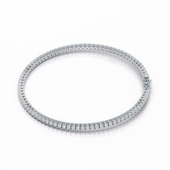 2.5 CT Round cut Lab Diamond Tennis Bracelet