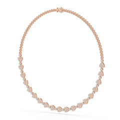 2.89 Carat Lab Grown Diamond Necklace