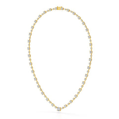 23.28 CT Lab Diamond Round Necklace