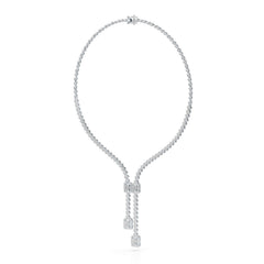 3.27 CT Lab Created Diamond Wedding Necklace