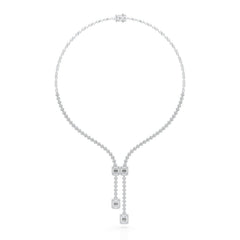3.27 CT Lab Created Diamond Wedding Necklace