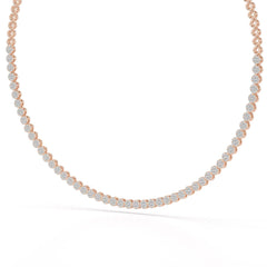 3.48 CT Lab Diamond Tennis Necklace
