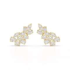 3.4 CT Multi Shape Lab Diamond Stud Earrings