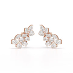 3.4 CT Multi Shape Lab Diamond Stud Earrings