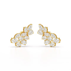 3.4 CT Multi Shape Lab Diamond Stud Earrings