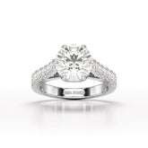 3.62 Carat Lab Diamond Engagement Ring - Jama Jewels