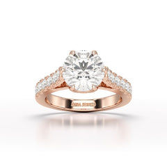 3.62 Carat Lab Diamond Engagement Ring - Jama Jewels