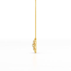 3.67 CT Lab Diamond Multi Shape Pendant