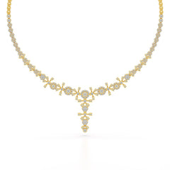 3.85 CT Lab Grown Diamond Drop Necklace