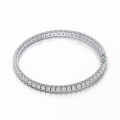 5.5 CT Round cut Lab Diamond Tennis Bracelet