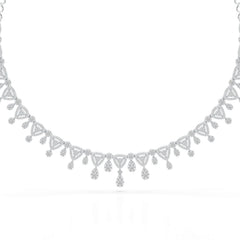5 CT Lab Grown Diamond Bridal Necklace