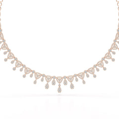 5 CT Lab Grown Diamond Bridal Necklace
