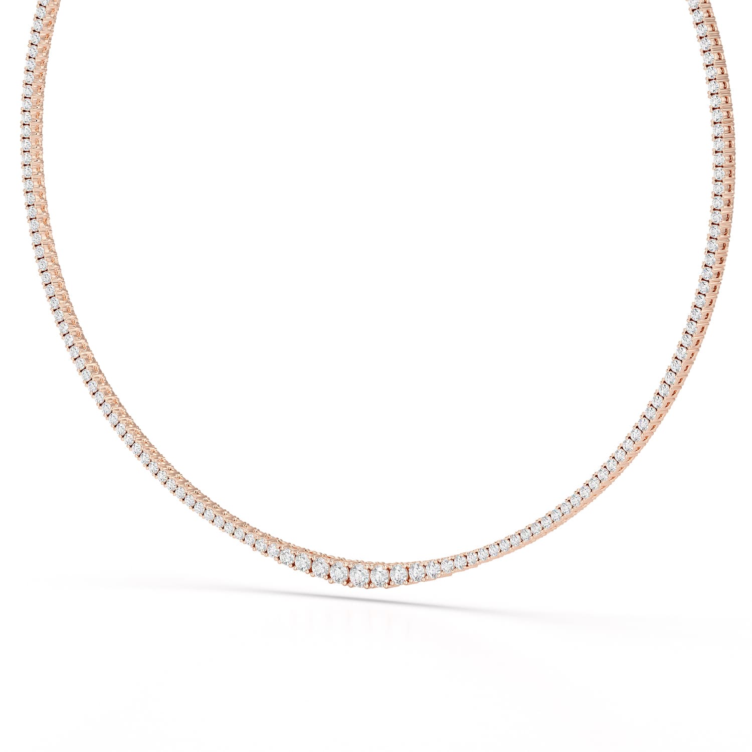 6.35 CT Riviere Necklace - Jama Jewels