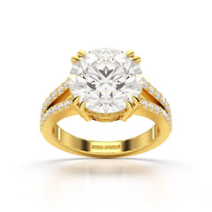6.49 CT Solitaire Lab Diamond Ring