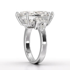 6.66 CT Marquise Cut Lab Diamond Wedding Ring - Jama Jewels