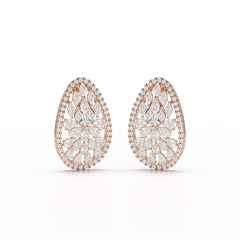 6 CT Lab Diamond Multi Shape Stud Earring